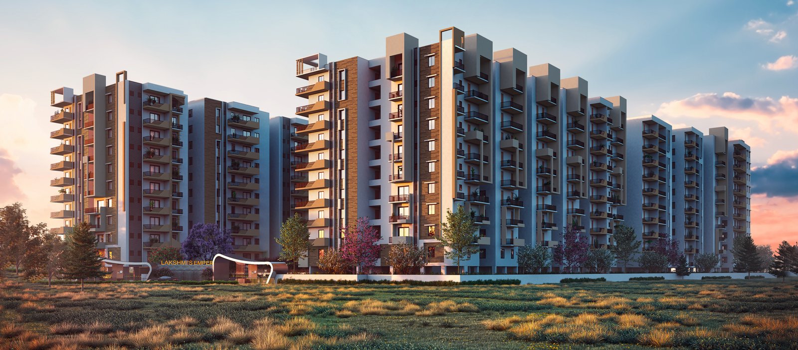 Lakshmi’s Emporia — premium residences in serene green setting